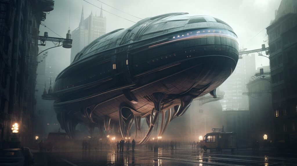 tfox a metal airshipcinematic styledepth of fieldfashionablecit b4882d04 473a 46b6 93ce 532a987b2846